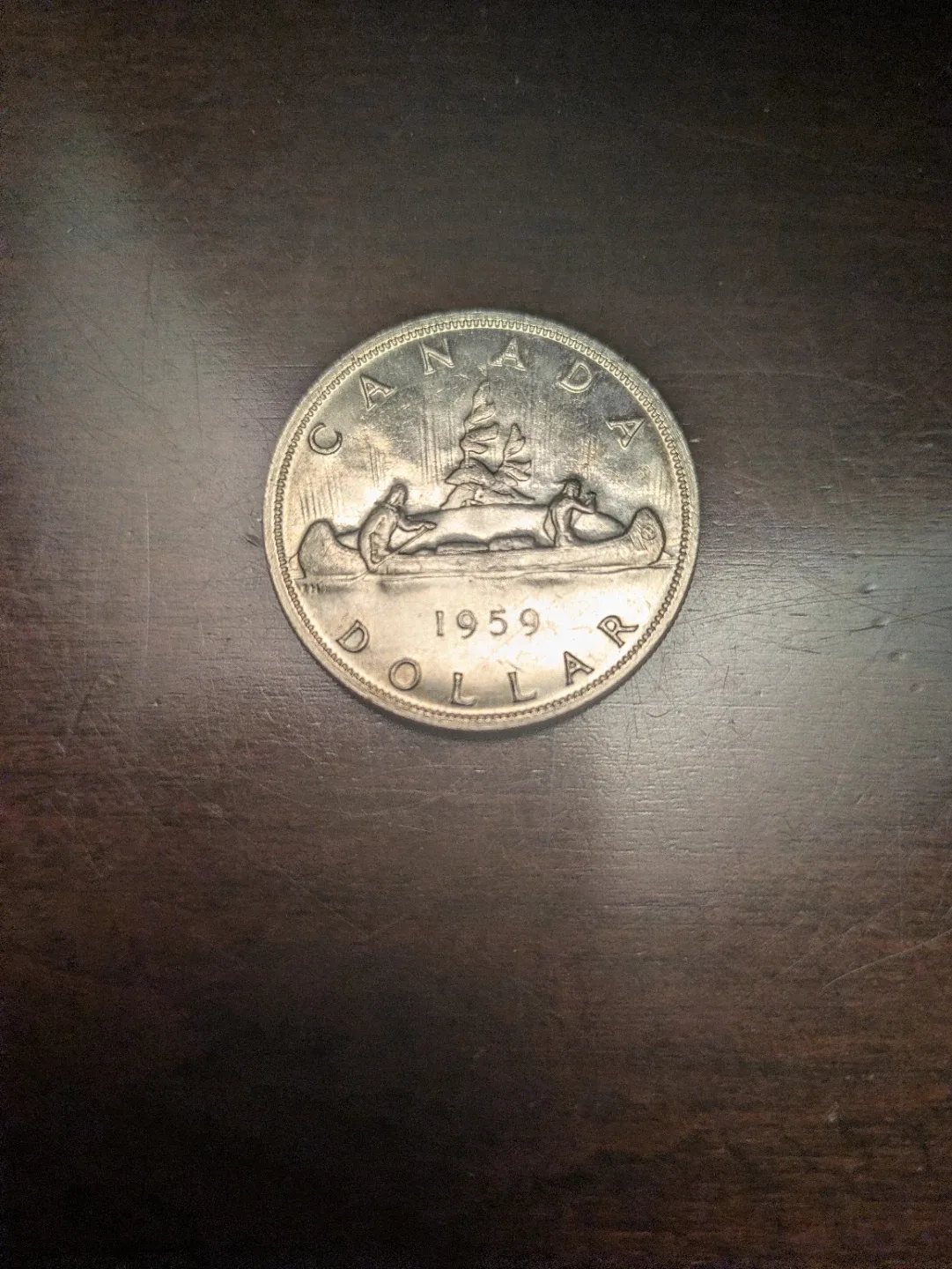 1959 Canadian Silver Dollar