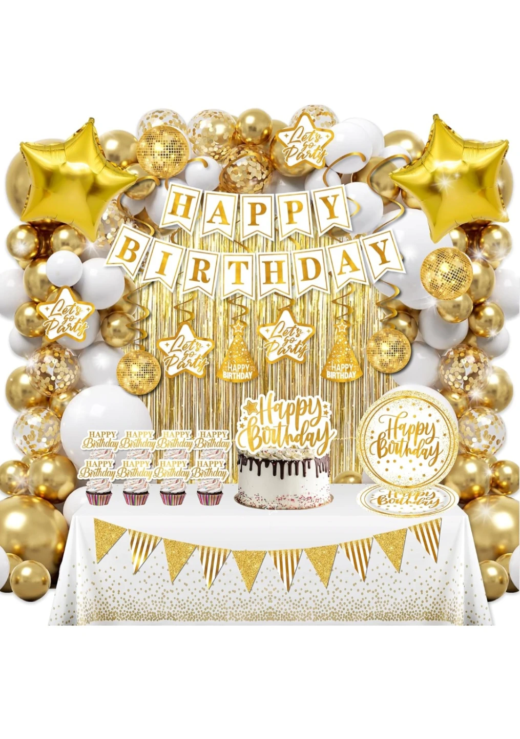 Happy Birthday Party Decoration Set