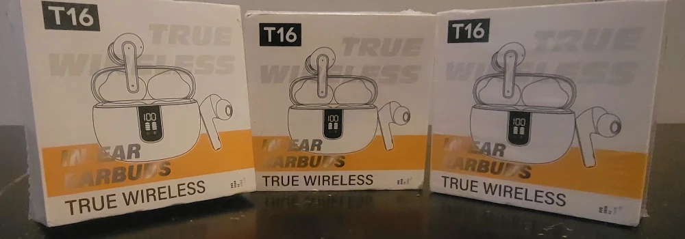 New T16 True Wireless Earbuds