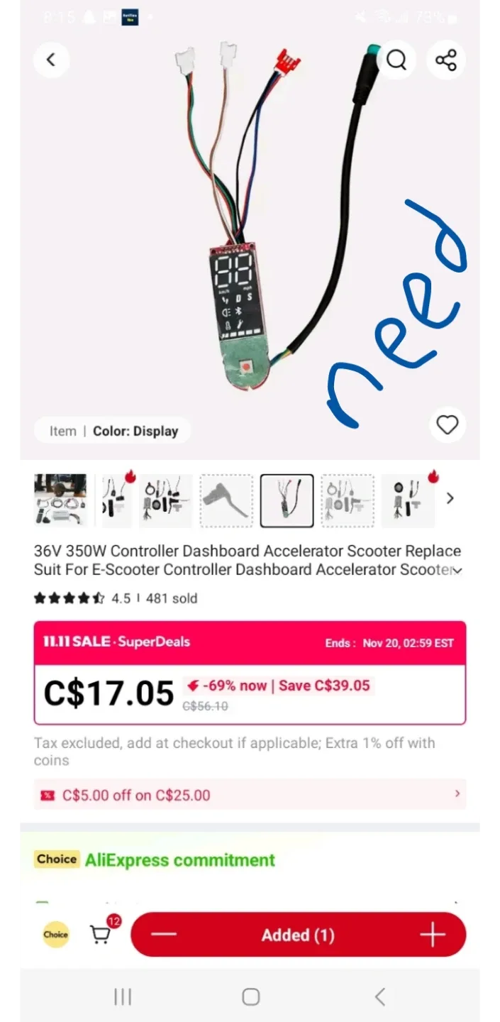 iScooter i9 Electric Scooter image indicator(10)