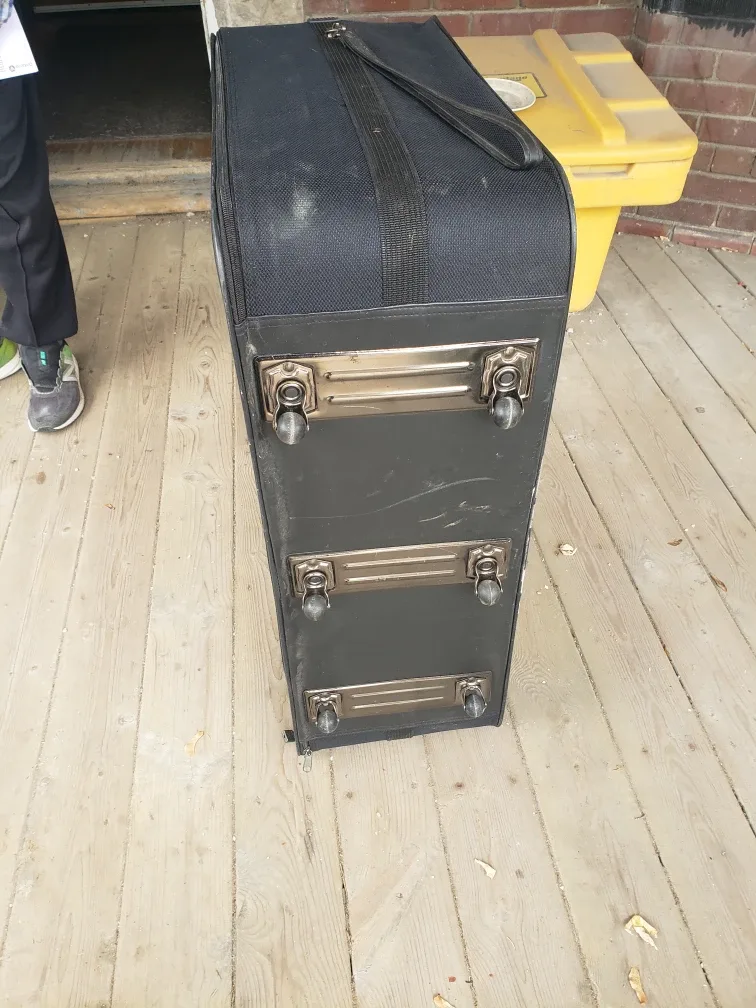 Apollo Wheeled Sewing Machine Carrier - Black image indicator(3)