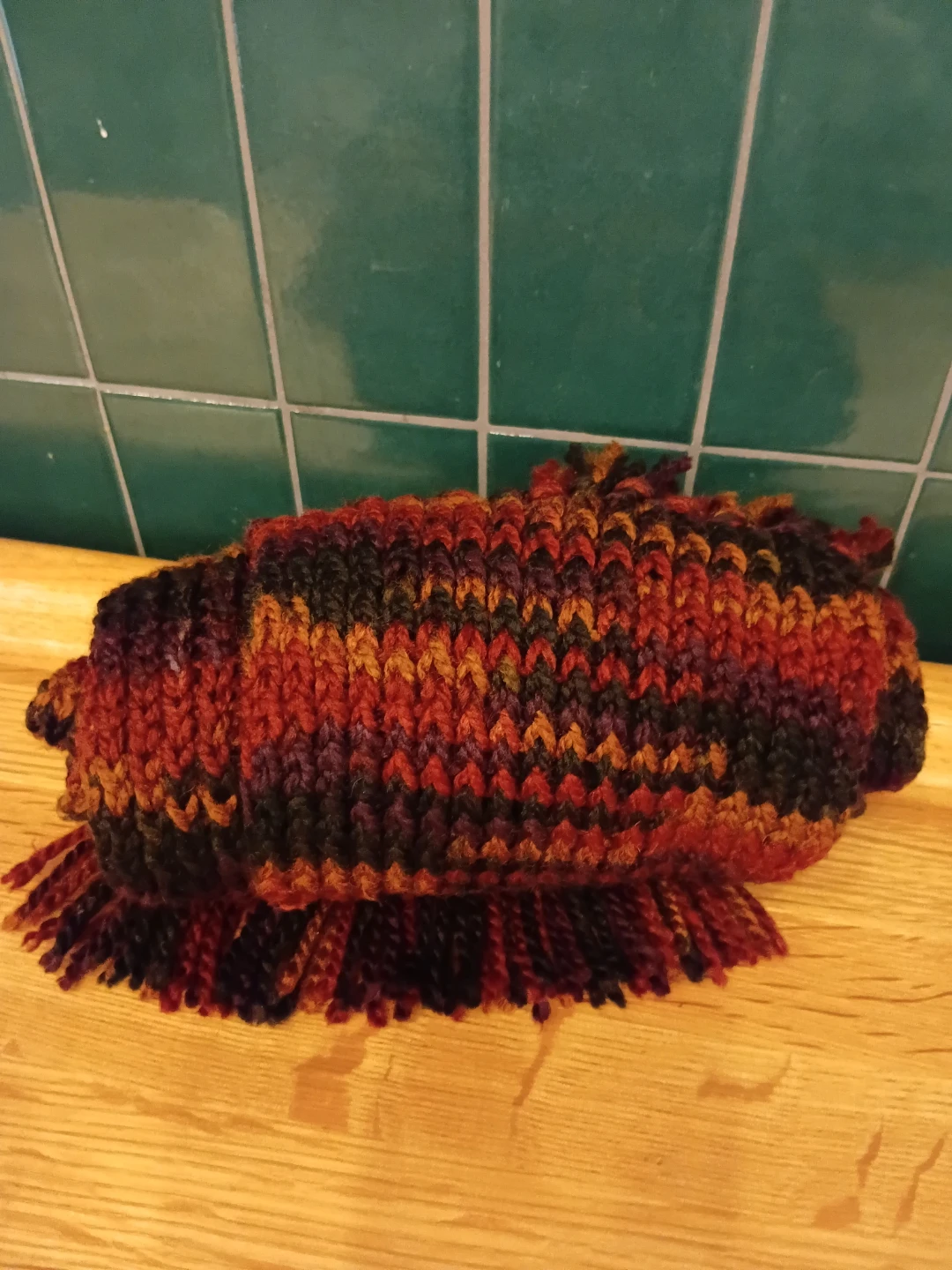Hand-knitted Scarf - Warm & Cozy - photo 2