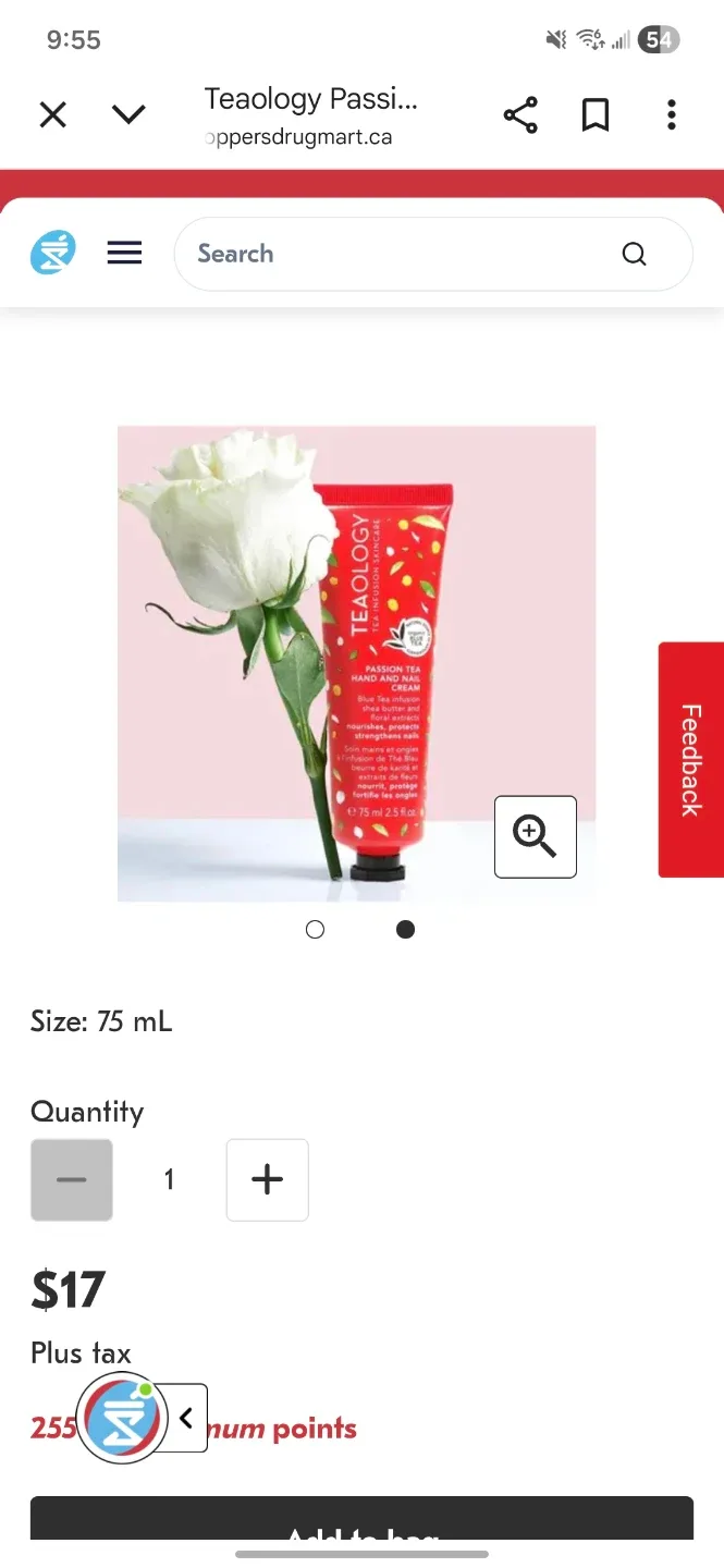 TEAOLOGY Hand & Nail Cream 75 mL