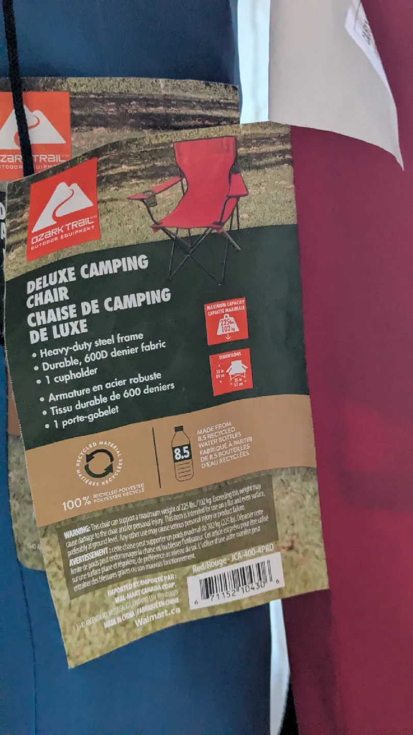 Ozark Trail Deluxe Camping Chair image indicator(2)
