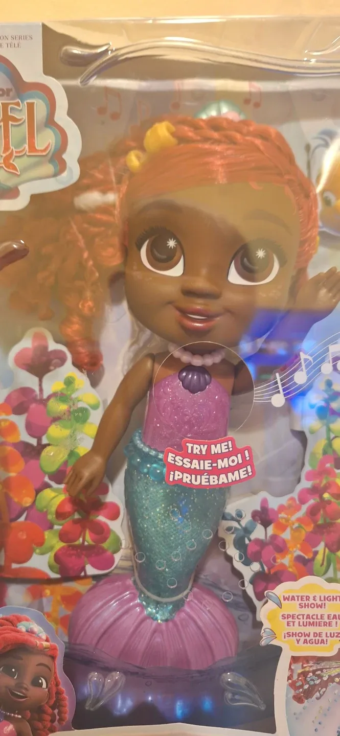 Disney Jr Ariel Water & Light Show Doll