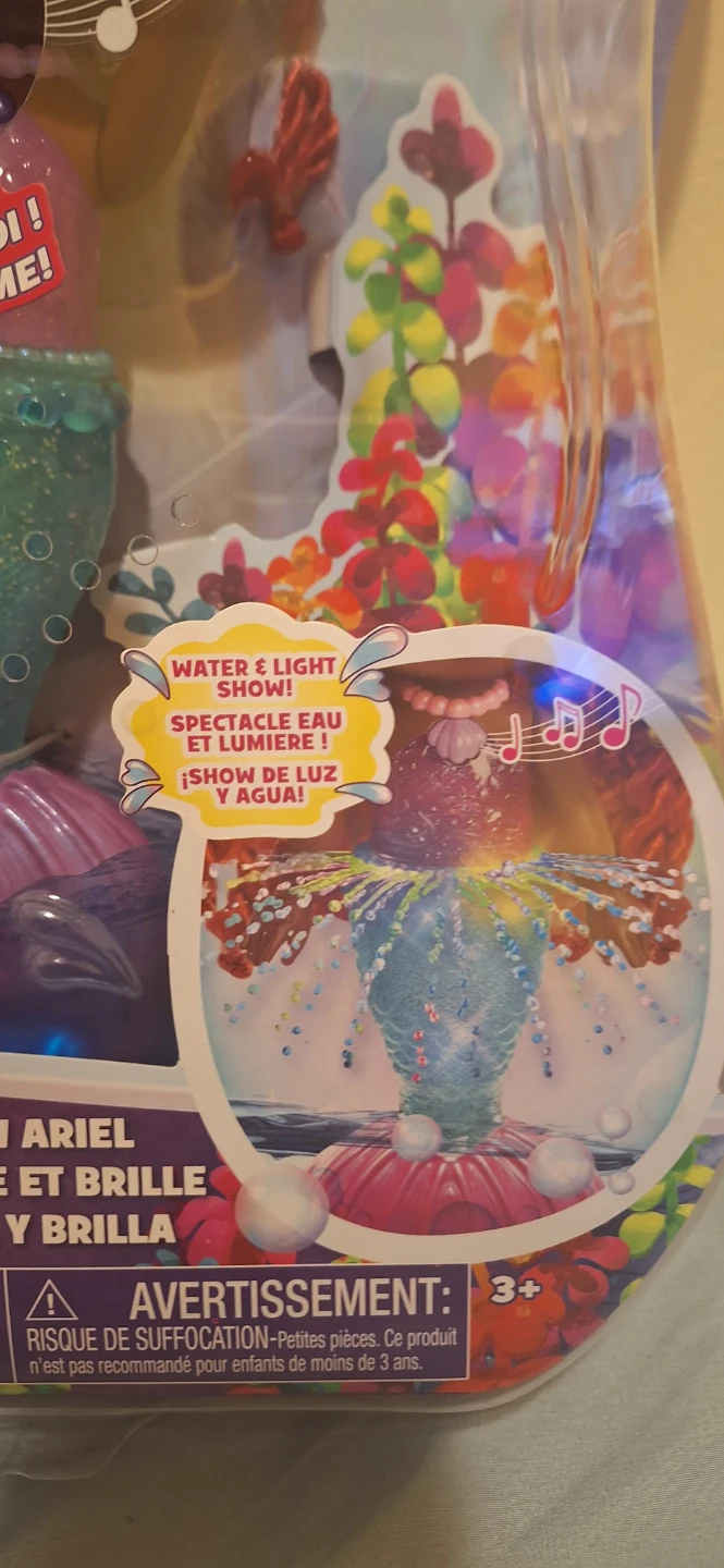 Disney Jr Ariel Water & Light Show Doll - photo 2