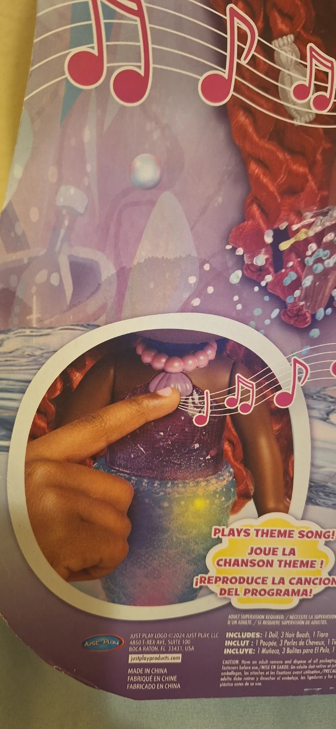 Disney Jr Ariel Water & Light Show Doll - photo 3