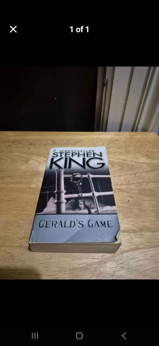 Gerald's Game by Stephen King