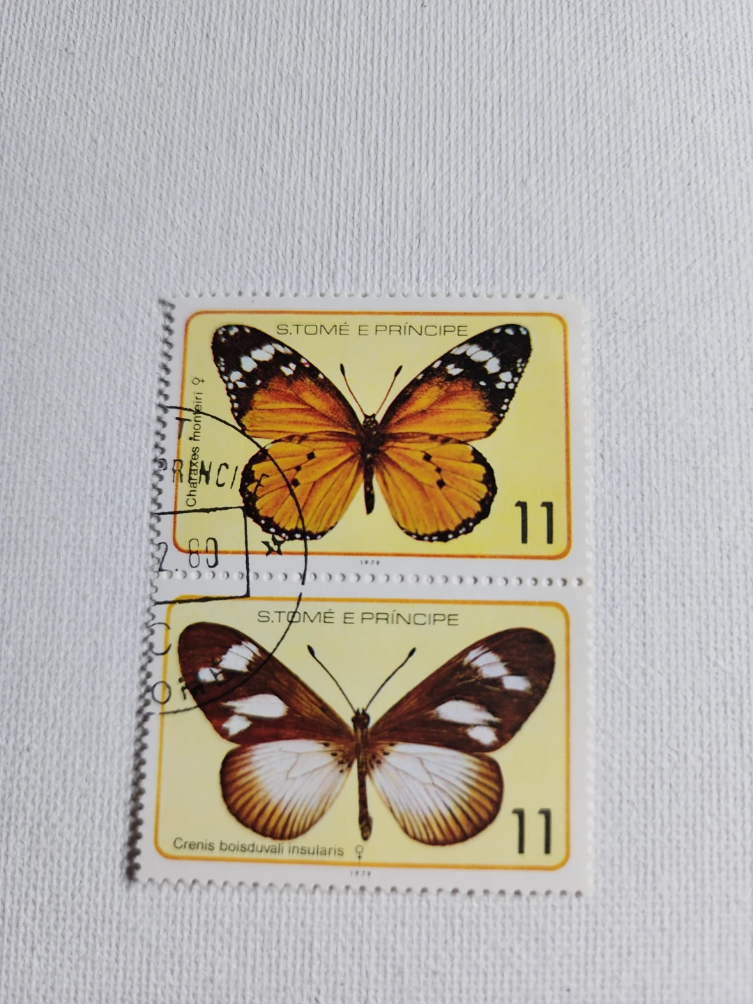 Vintage Butterfly Stamps - S.Tomé e Príncipe
