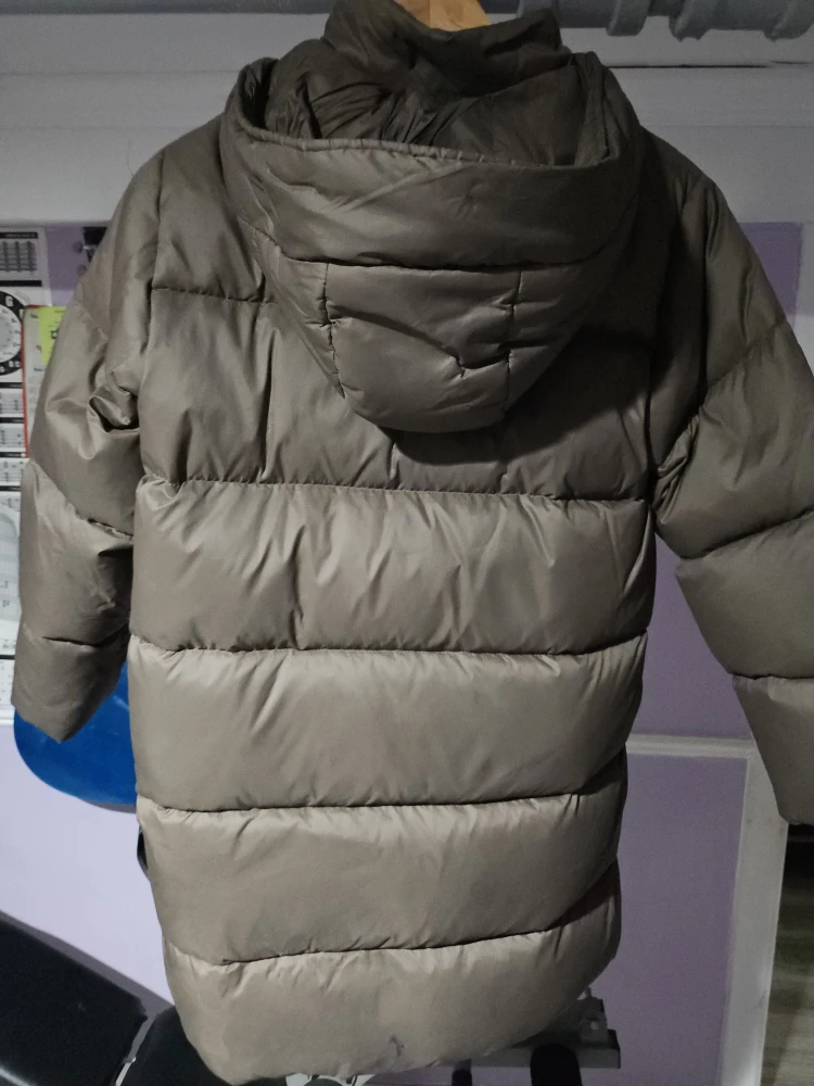 Zara Puffer Jacket - Olive Green - photo 3