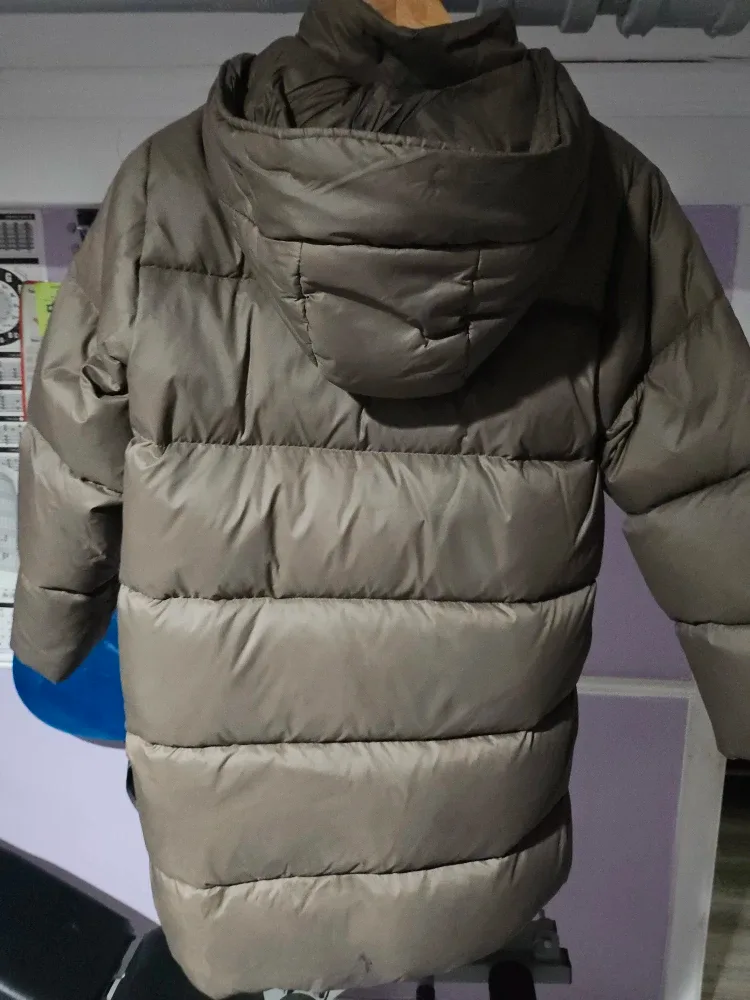 Zara Puffer Jacket - Olive Green image indicator(3)