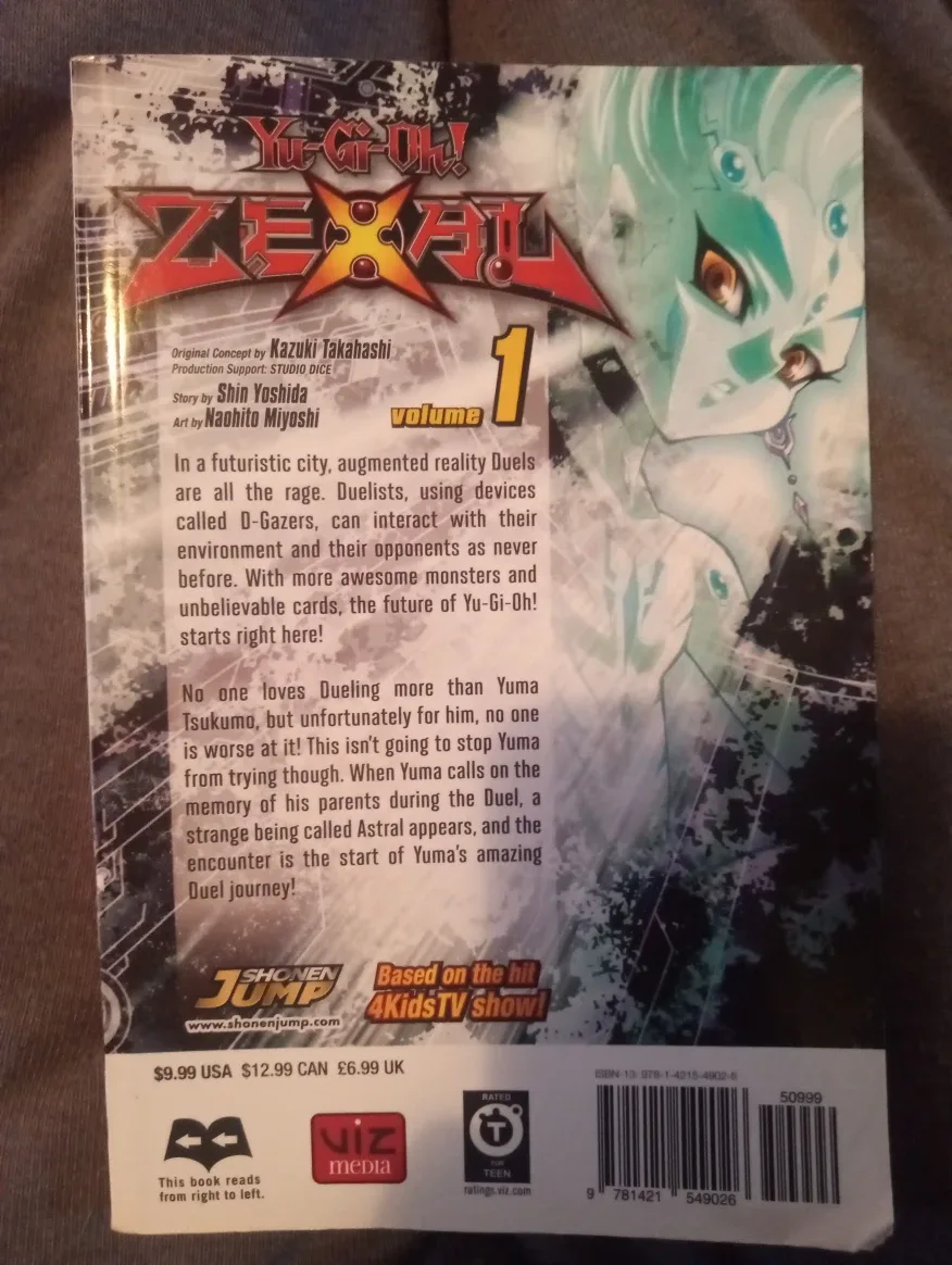 Yu-Gi-Oh! Zexal Manga Volume 1 image indicator(2)