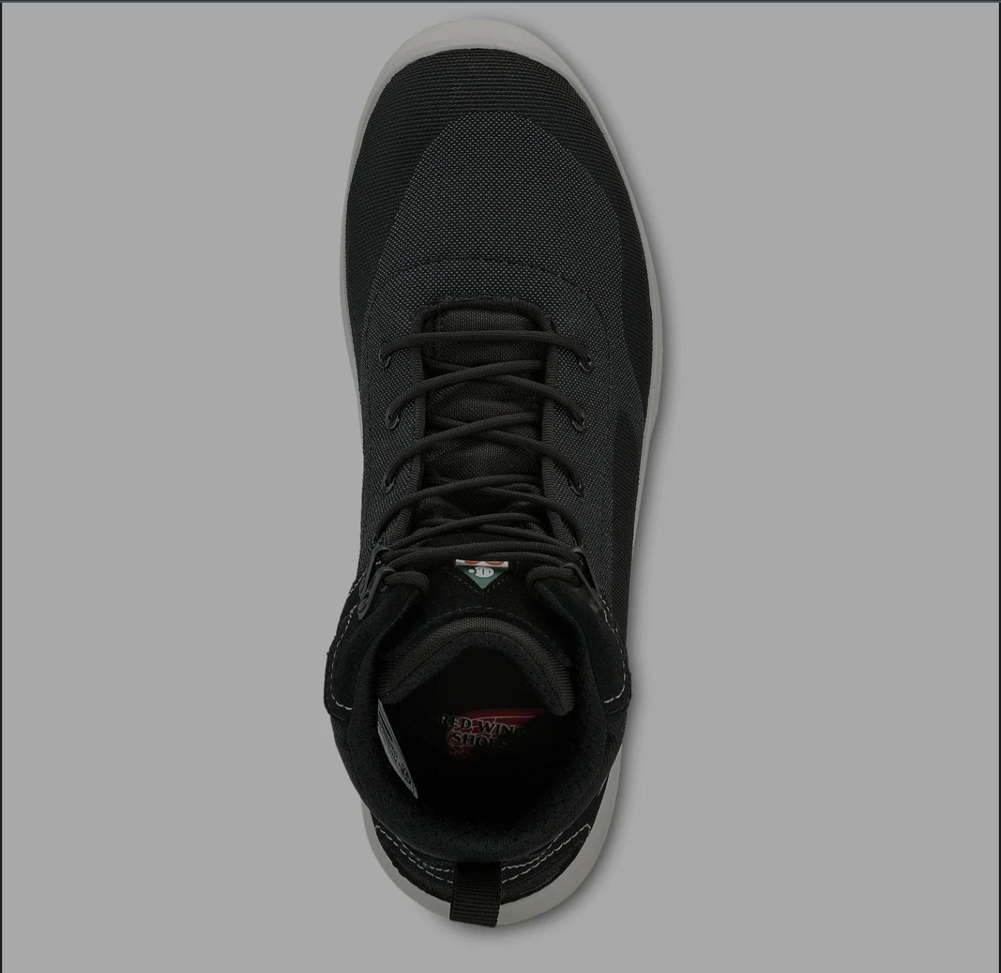 Red Wing Shoes Black Work Boots - photo 3