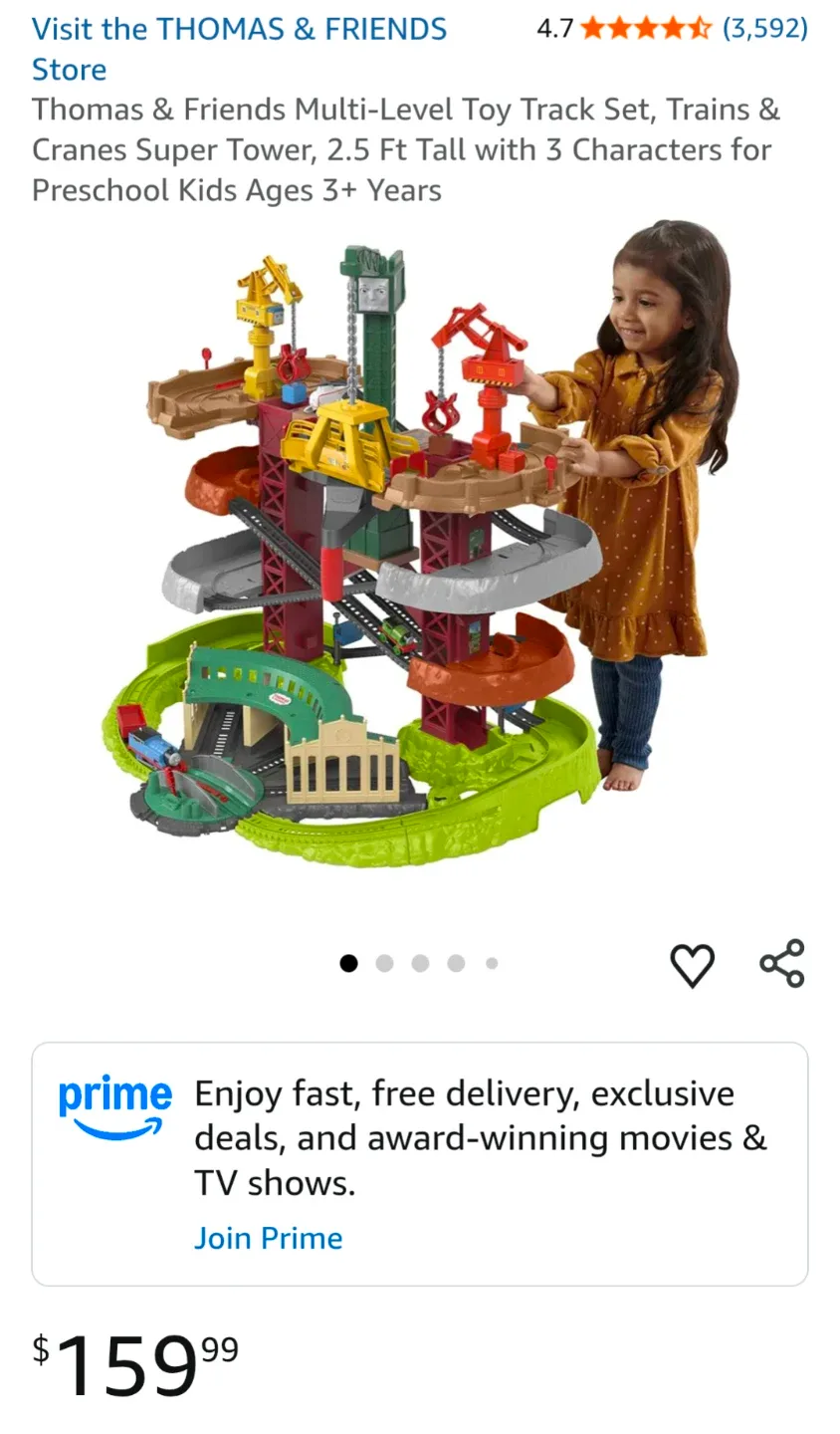 Thomas & Friends Multi-Level Toy Track Set image indicator(2)