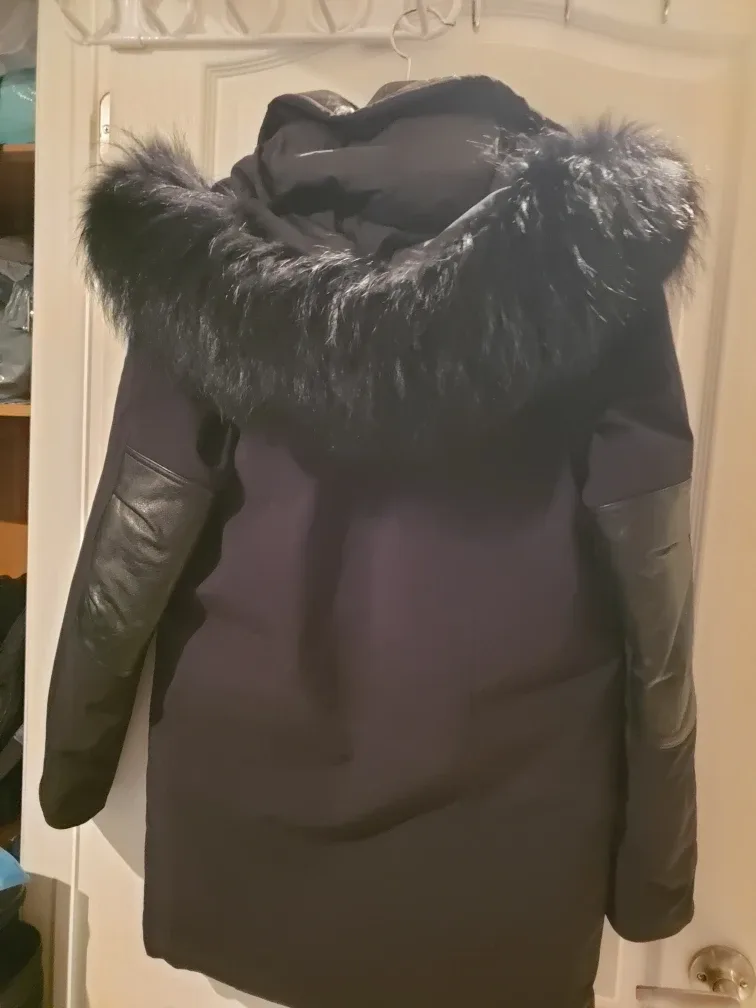 Jean Pierre Black Winter Jacket image indicator(2)