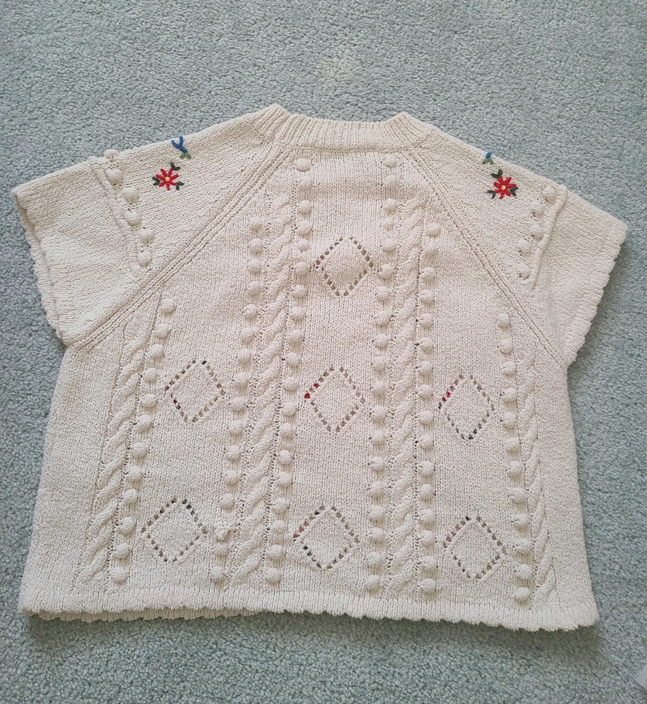 Zara Embroidered Knit Top - photo 4