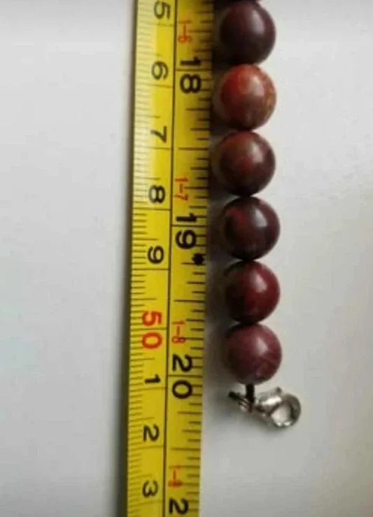 Red Jasper Beaded Necklace image indicator(5)