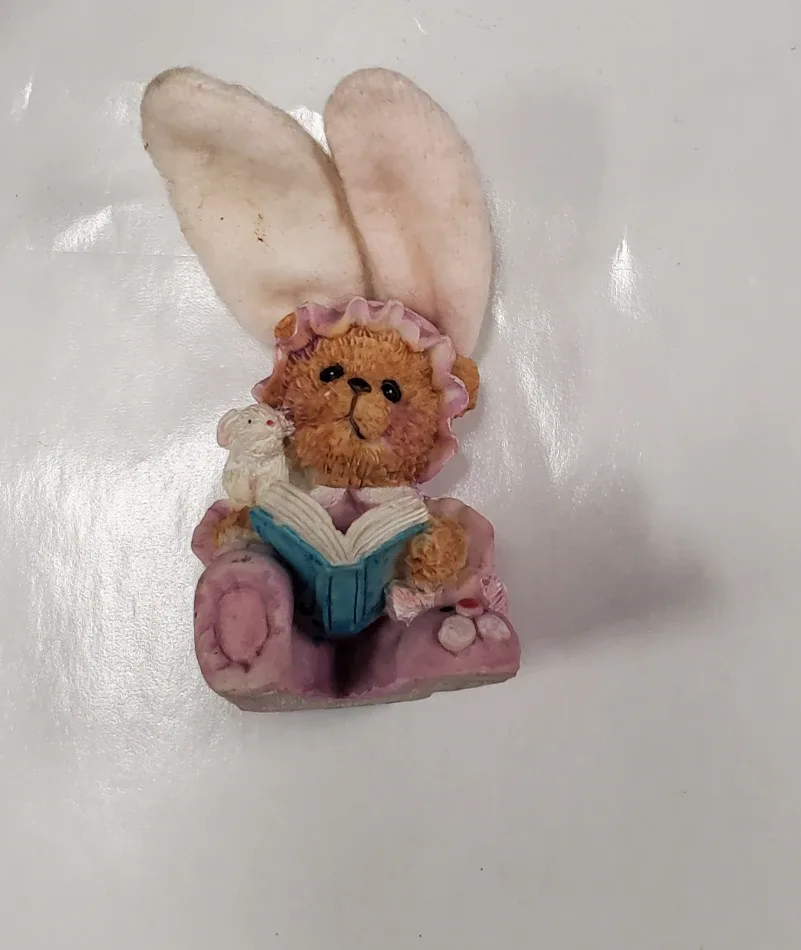 Collectible Cherished Teddies  Bearstone bunny Figurine
