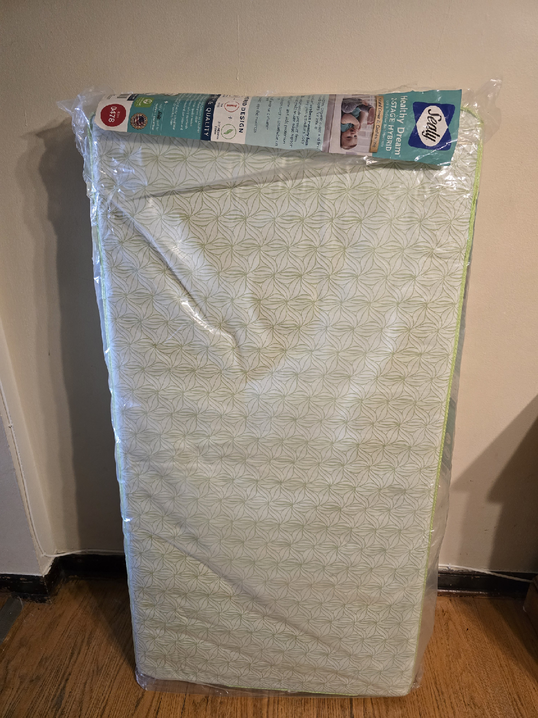 Sealy Hybrid Crib Mattress - New