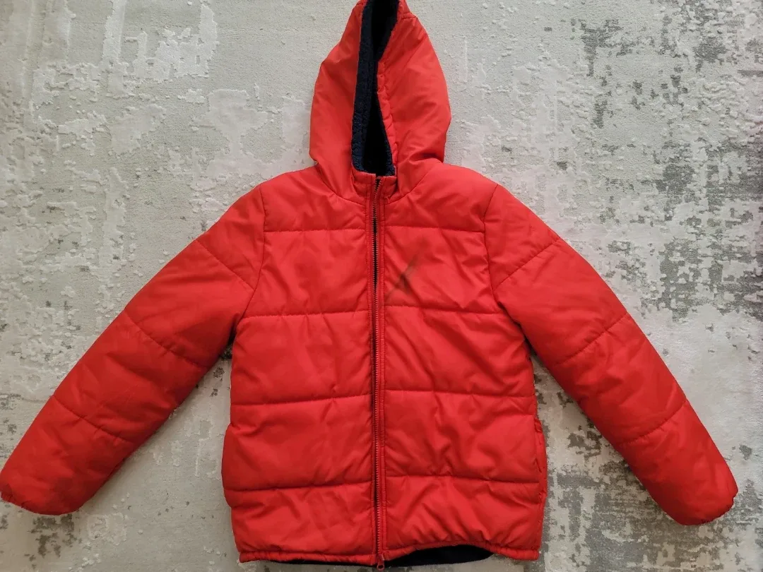 OshKosh B'gosh Red Puffer Jacket Size 14Y