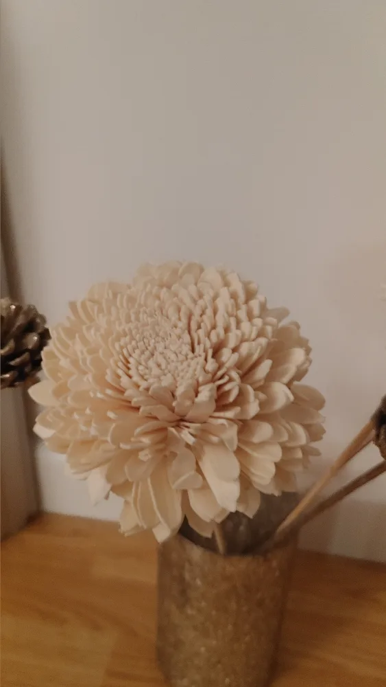 Decorative Glass Gold Vase image indicator(4)