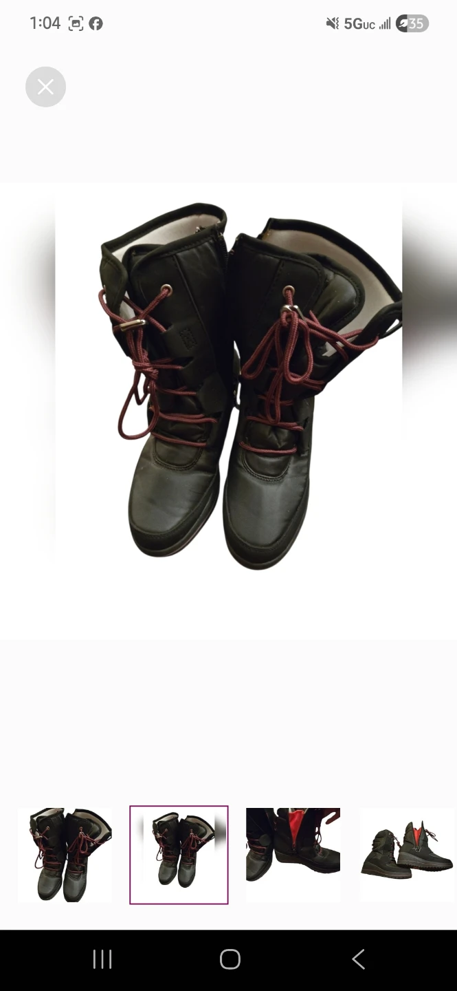 Women snow boots size 9