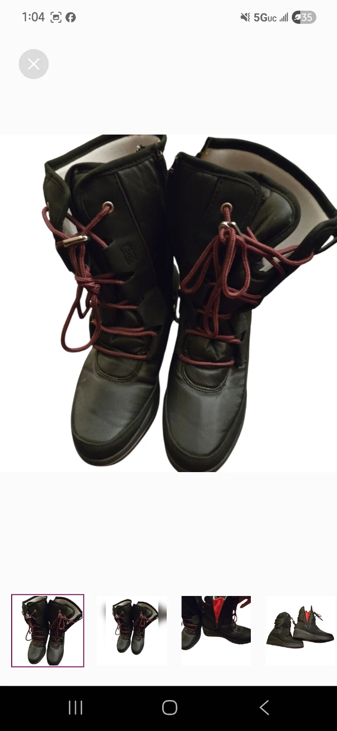 Women snow boots size 9 - photo 2