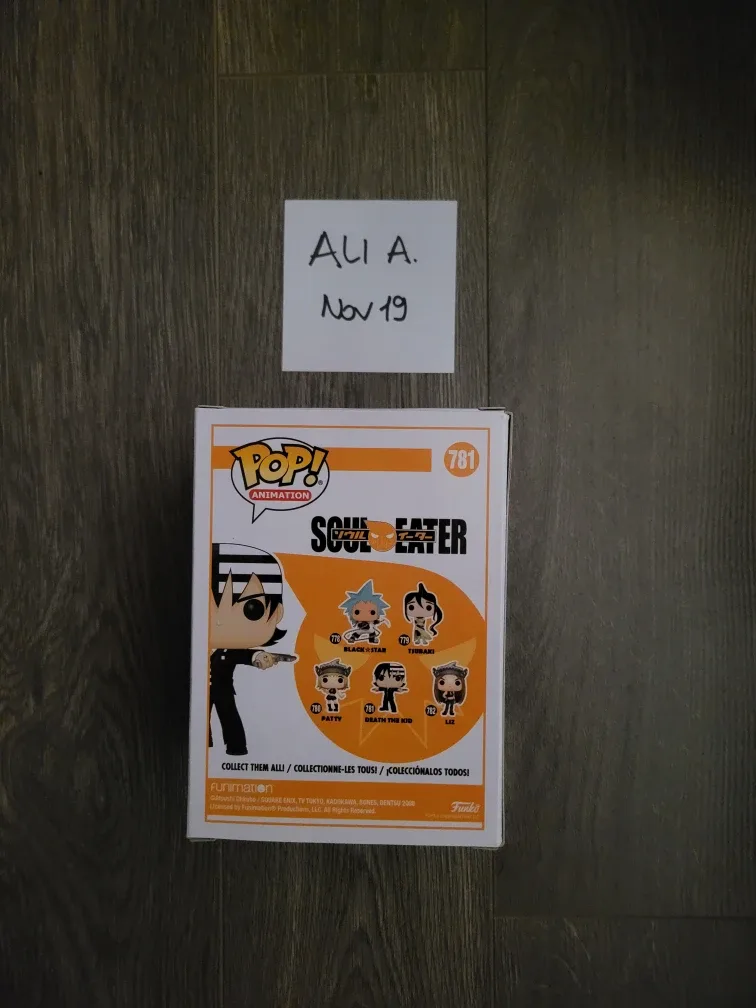 Funko Pop! Animation: Soul Eater - Death The Kid #781 image indicator(4)