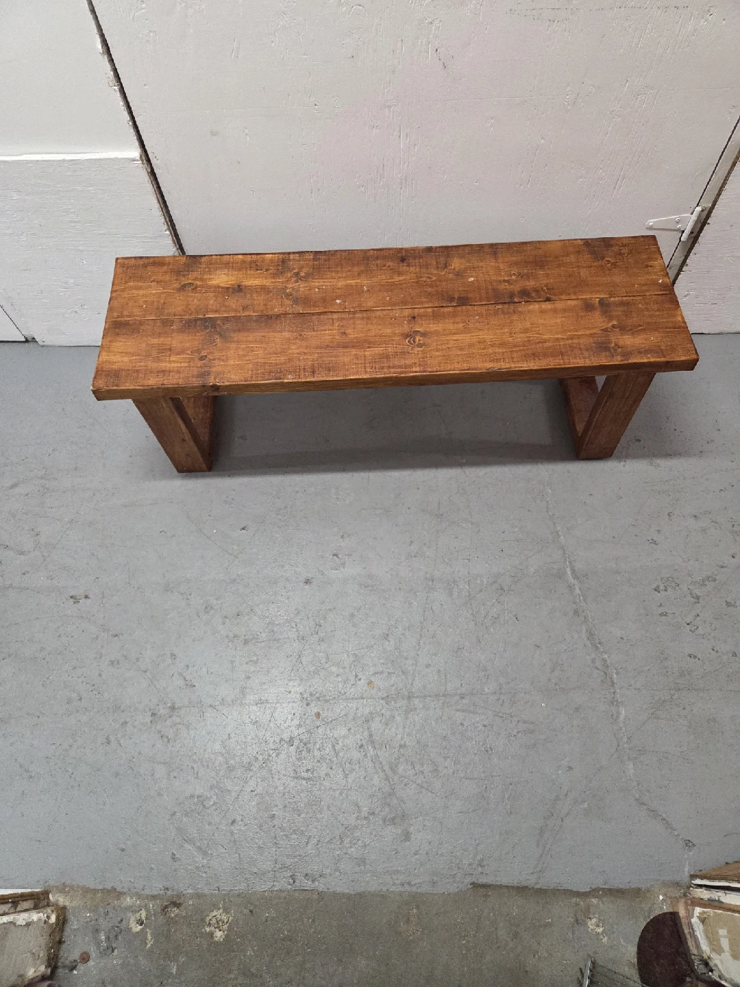 Handmade Wooden Bench - Rustic Style - photo 2