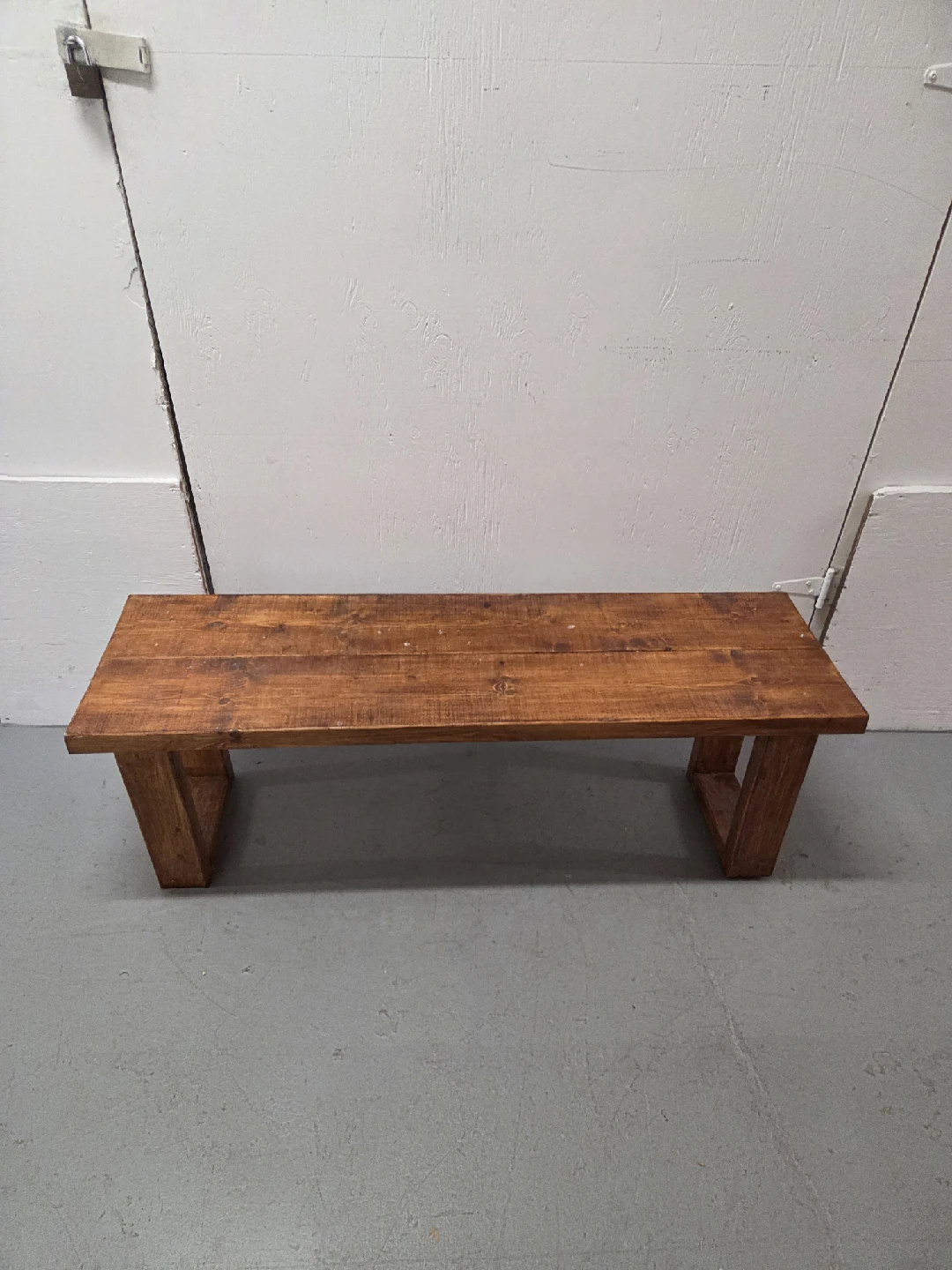 Handmade Wooden Bench - Rustic Style - photo 3