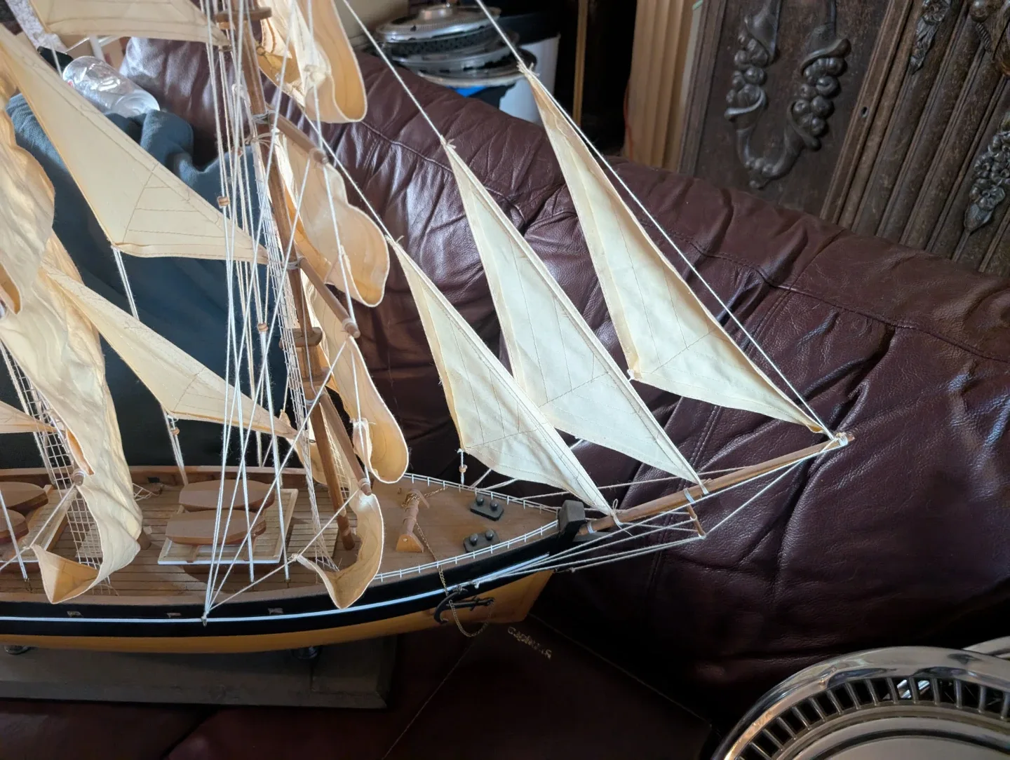 46 inch wooden model of the cutty sark image indicator(5)