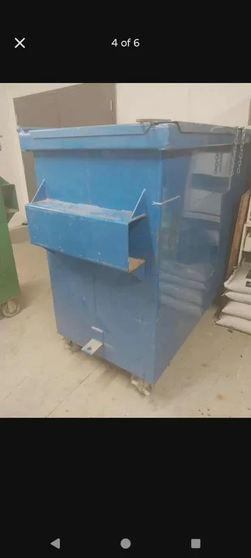 Blue Metal Dumpster Bin for $1500 each image indicator(3)