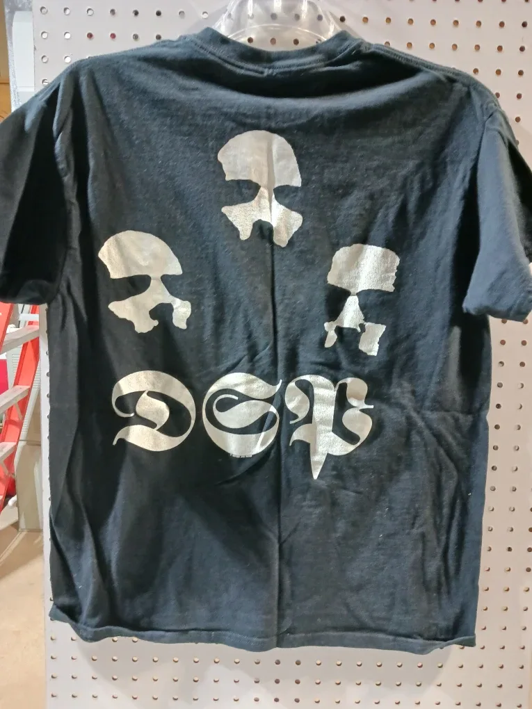 Dope Black T-Shirt with Skull Design