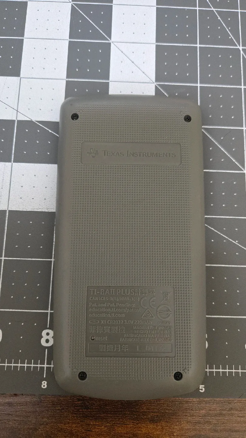 Texas Instruments BA II Plus Financial Calculator image indicator(2)