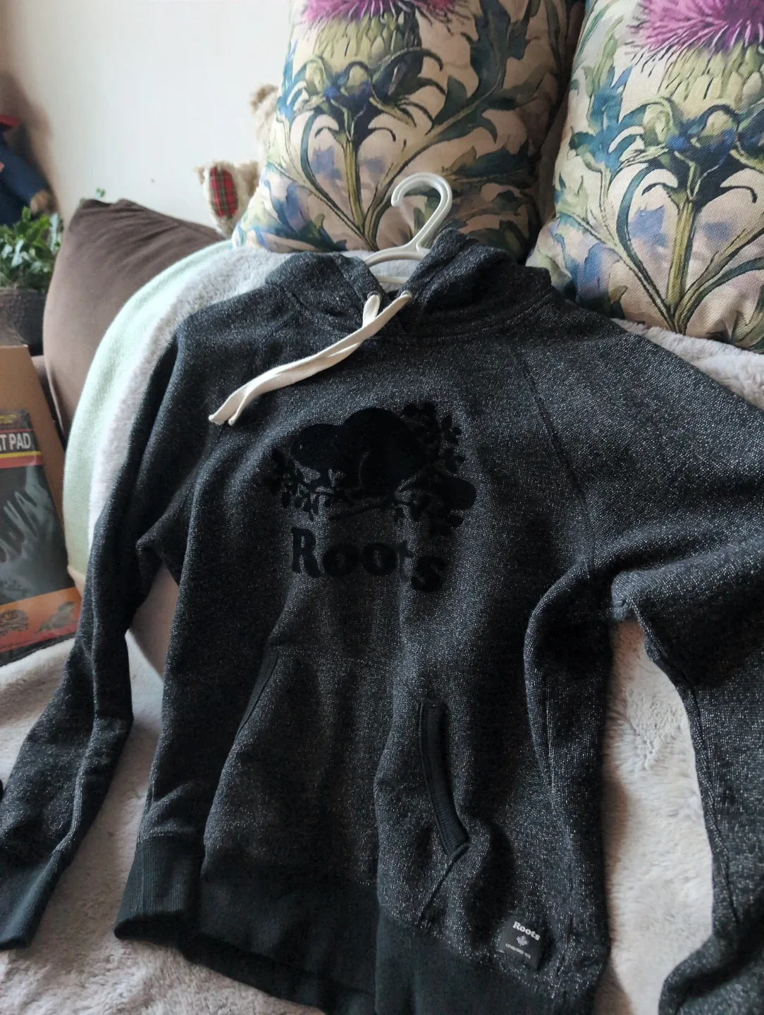 Roots Grey Pepper Hoodie
