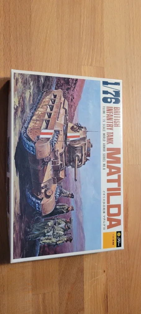 Fujimi 1/76 British Infantry Tank Matilda Model Kit