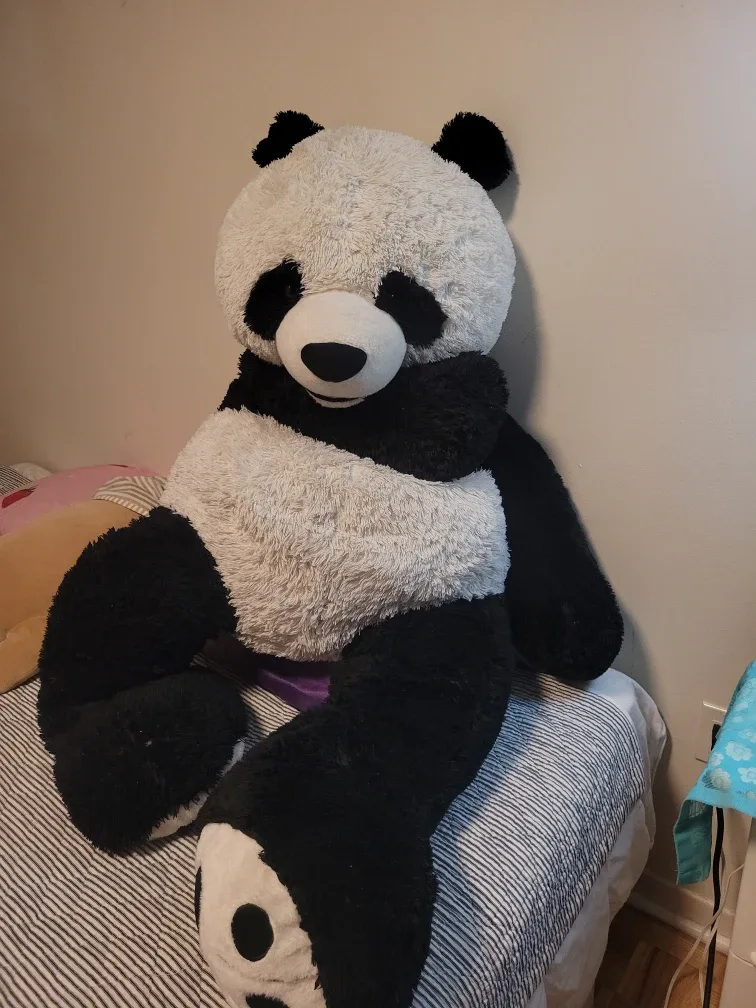 5ft Giant Panda Plush Toy thumbnail