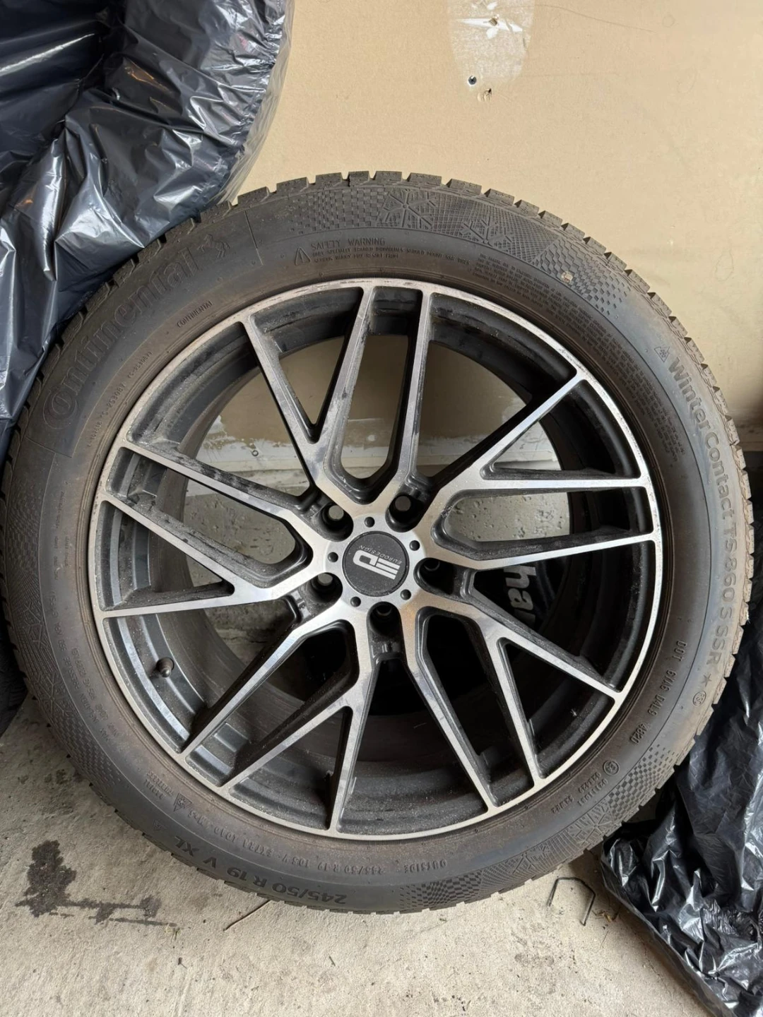 Continental WinterContact TS830S 245/50 R19 Tire Set - photo 5