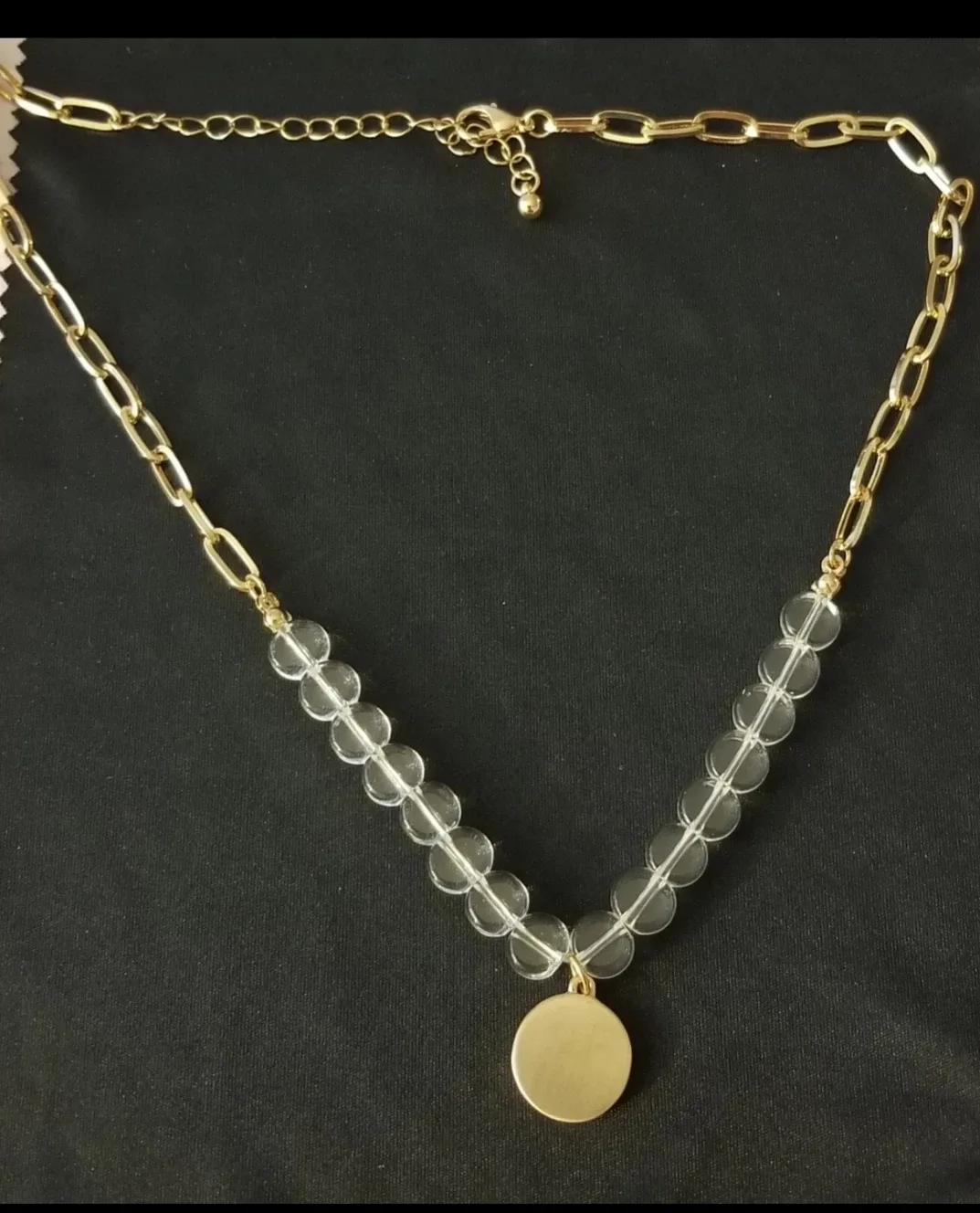 Chain and Stone Ring thumbnail