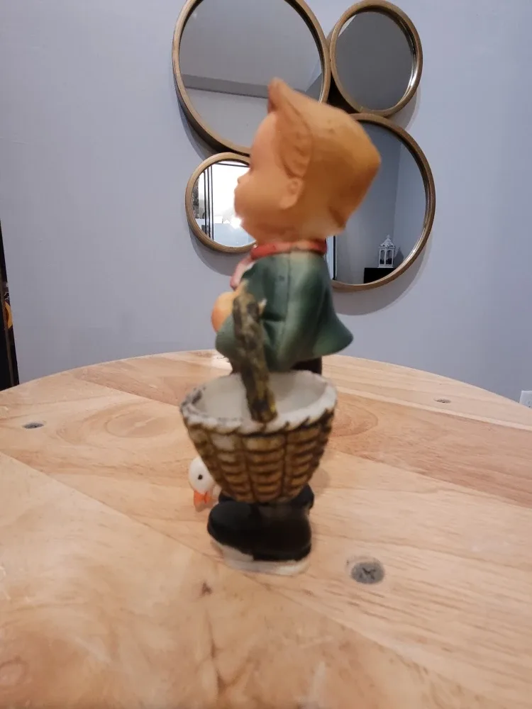 Vintage Hummel-style Boy & Girl Ornaments image indicator(7)