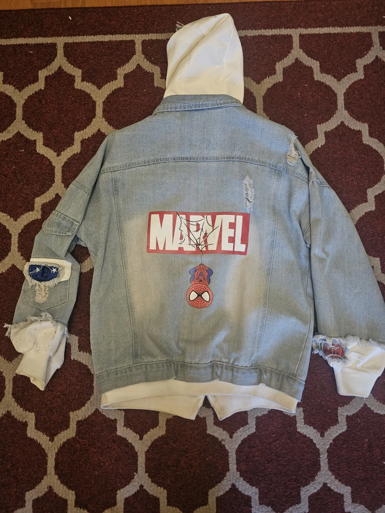 spiderman Jean jacket
