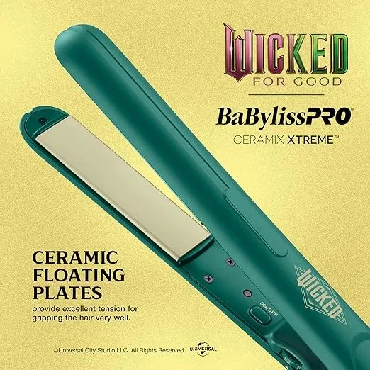 BaBylissPRO Wicked 1" Ceramic Flat Iron - NEW 🥕 image indicator(9)