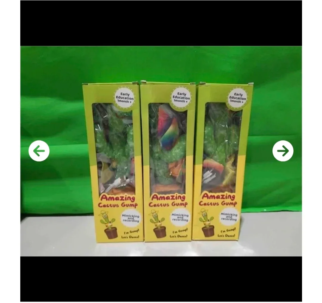 New Interactive Dancing Cactus Toy For Toddlers image indicator(2)