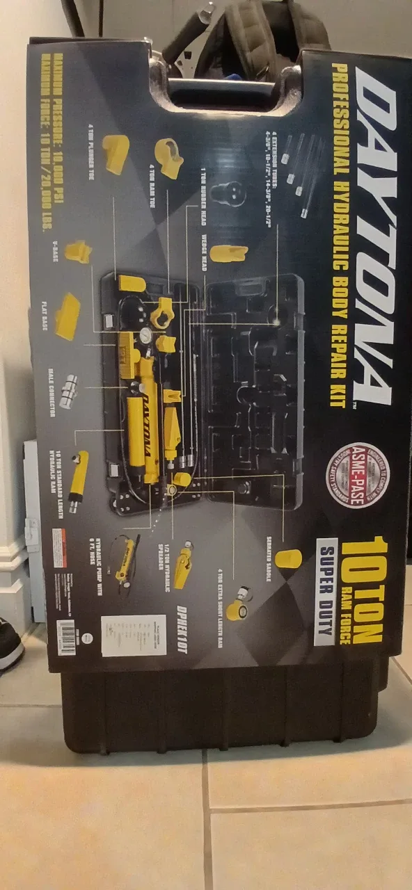 Daytona 10 Ton Professional Hydraulic Body Repair Kit image indicator(2)