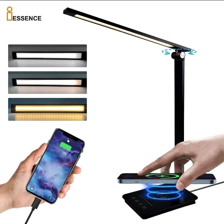 LED Desk Lamp - silver