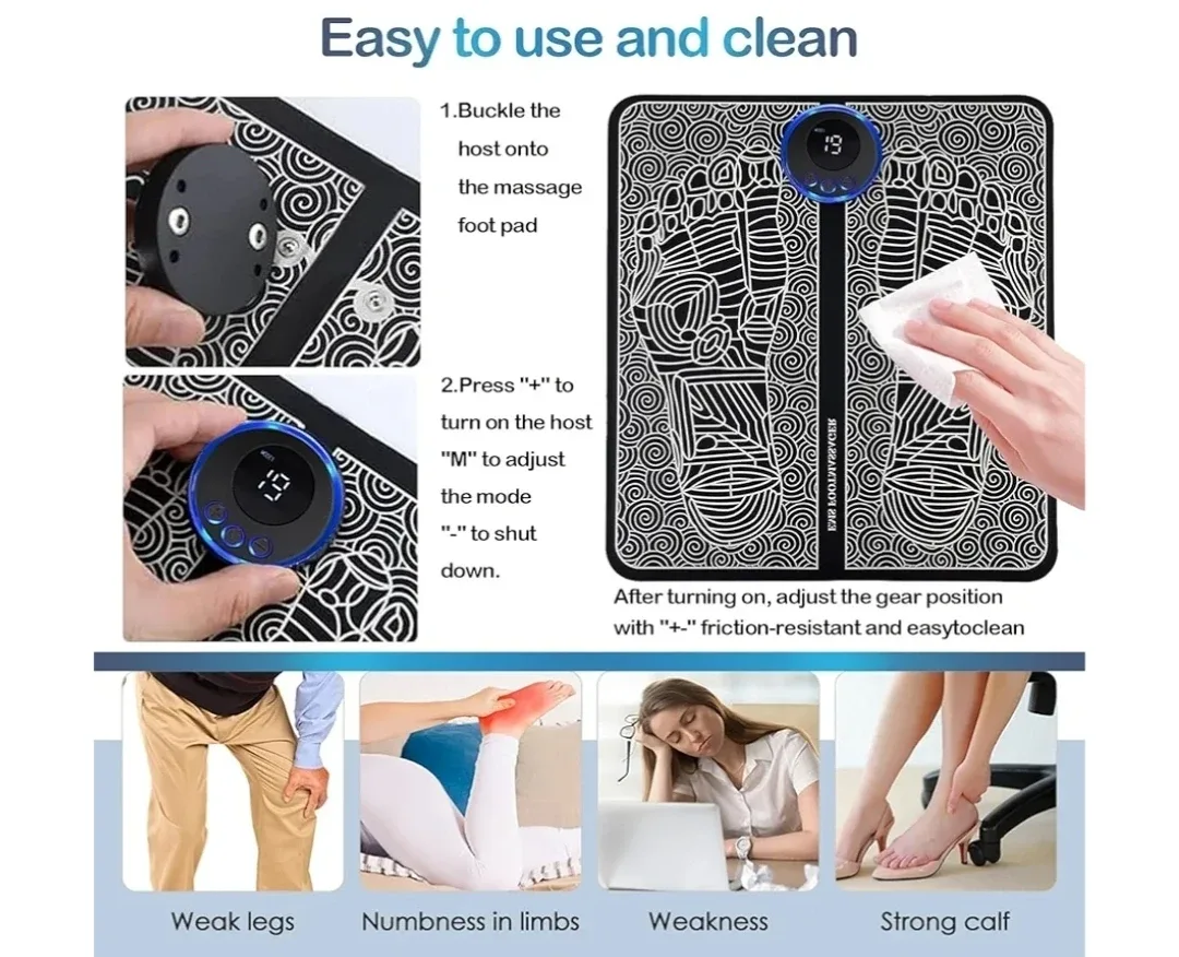 EMS Foot Massager - Physical Fat Loss & Shaping image indicator(3)