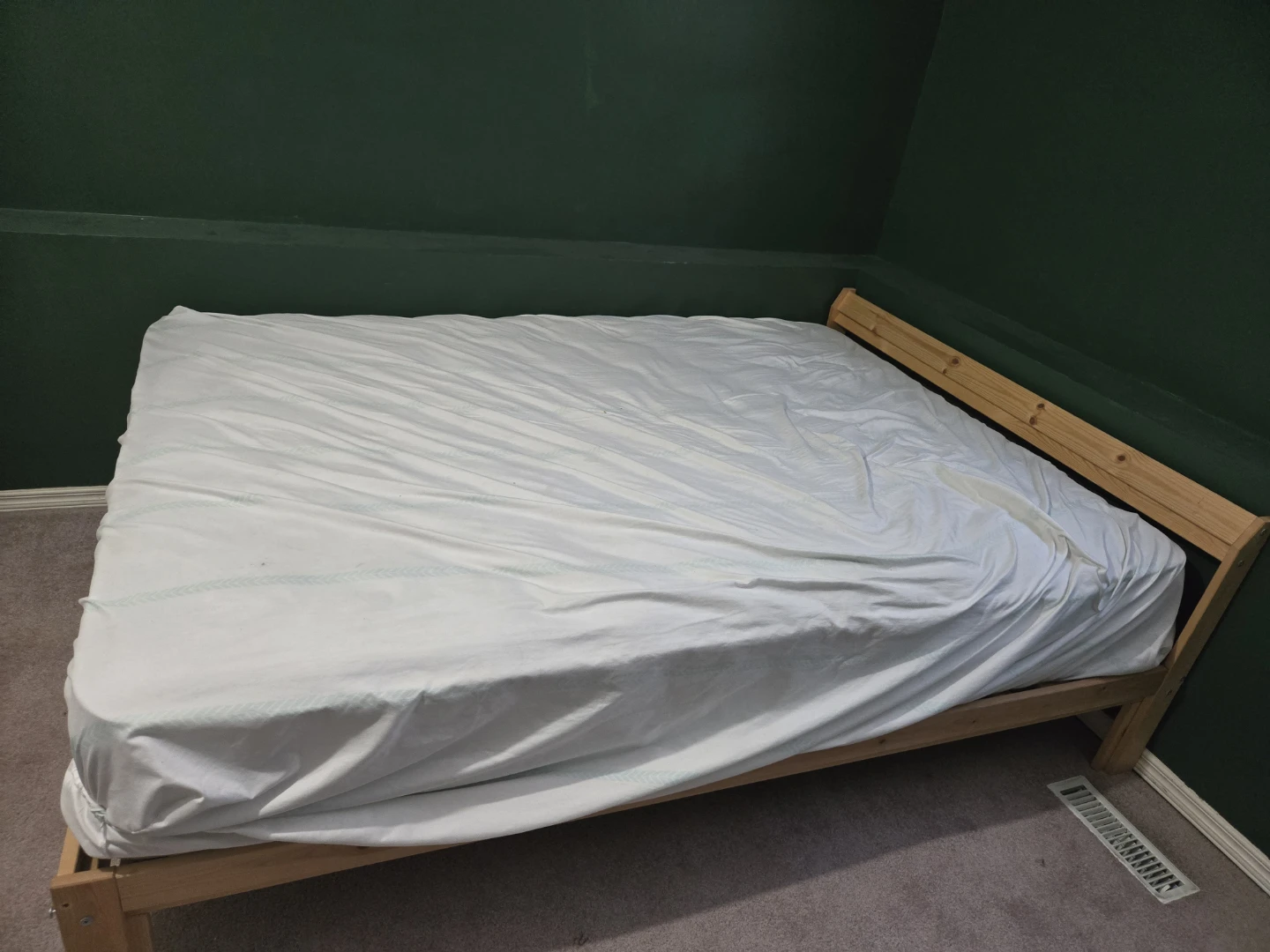 Bed frame Double size with mattress - photo 2