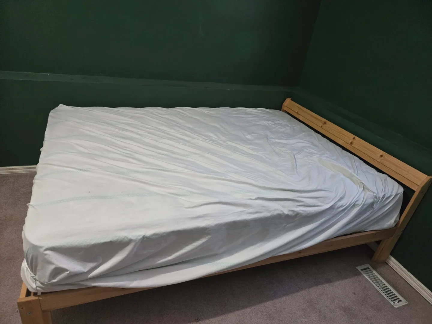 Bed frame Double size with mattress image indicator(2)