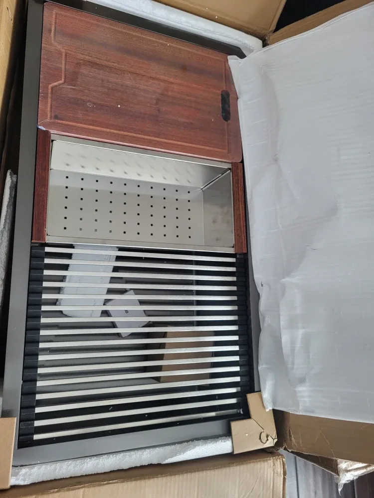 SINKVINE 33-inch Undermount Kitchen Sink Workstation image indicator(9)