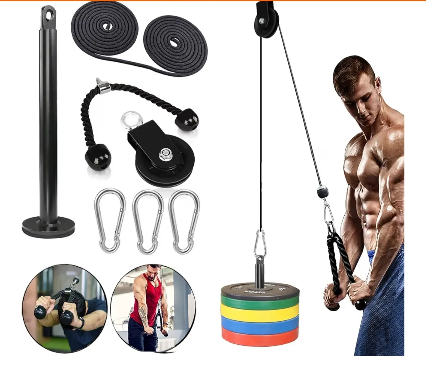 Home door pull up bar image indicator(4)